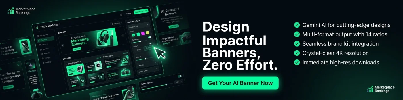 Marketplace Rankings Banner Generator